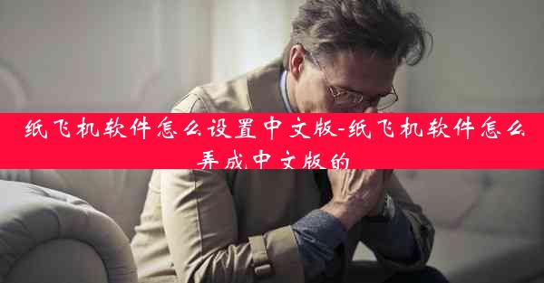 纸飞机软件怎么设置中文版-纸飞机软件怎么弄成中文版的