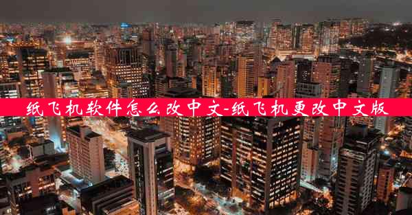 纸飞机软件怎么改中文-纸飞机更改中文版