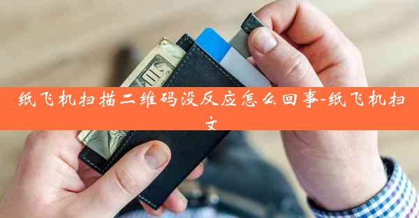 纸飞机扫描二维码没反应怎么回事-纸飞机扫文