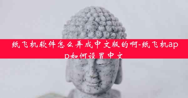 纸飞机软件怎么弄成中文版的啊-纸飞机app如何设置中文