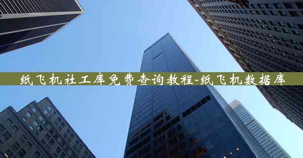 纸飞机社工库免费查询教程-纸飞机数据库