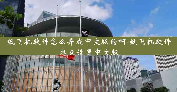 纸飞机软件怎么弄成中文版的啊-纸飞机软件怎么设置中文版