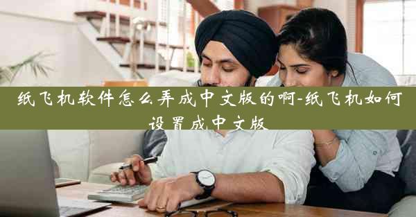 纸飞机软件怎么弄成中文版的啊-纸飞机如何设置成中文版