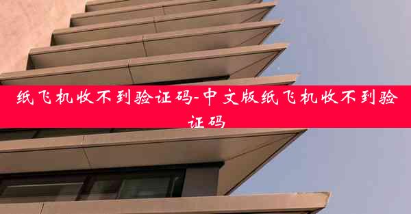 纸飞机收不到验证码-中文版纸飞机收不到验证码