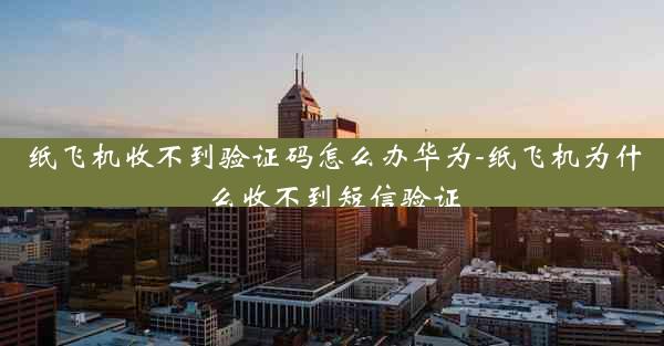纸飞机收不到验证码怎么办华为-纸飞机为什么收不到短信验证