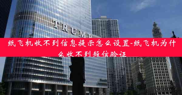 纸飞机收不到信息提示怎么设置-纸飞机为什么收不到短信验证