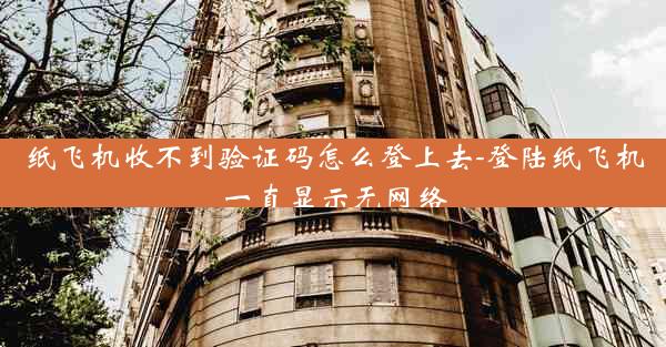 纸飞机收不到验证码怎么登上去-登陆纸飞机一直显示无网络