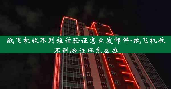 纸飞机收不到短信验证怎么发邮件-纸飞机收不到验证码怎么办