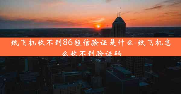 纸飞机收不到86短信验证是什么-纸飞机怎么收不到验证码