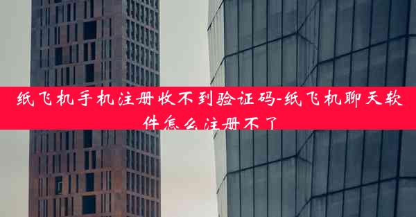 纸飞机手机注册收不到验证码-纸飞机聊天软件怎么注册不了