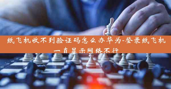 纸飞机收不到验证码怎么办华为-登录纸飞机一直显示网络不行