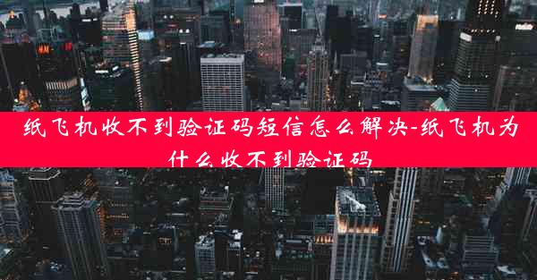 纸飞机收不到验证码短信怎么解决-纸飞机为什么收不到验证码