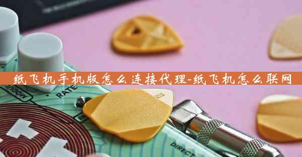 纸飞机手机版怎么连接代理-纸飞机怎么联网