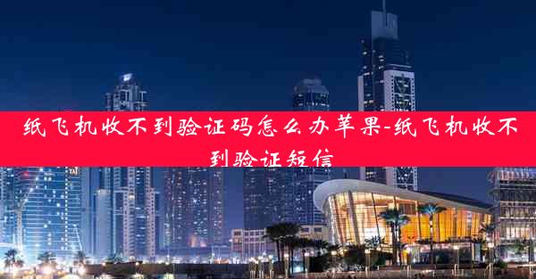 纸飞机收不到验证码怎么办苹果-纸飞机收不到验证短信