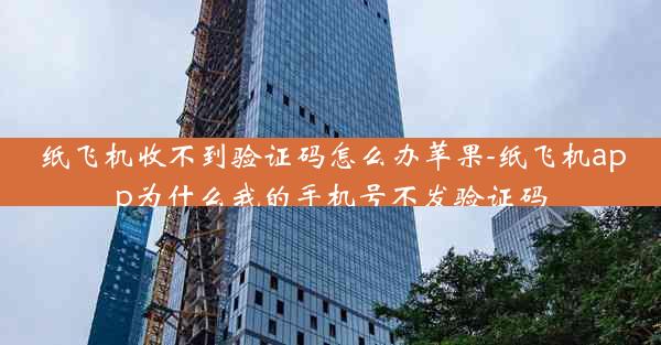 纸飞机收不到验证码怎么办苹果-纸飞机app为什么我的手机号不发验证码
