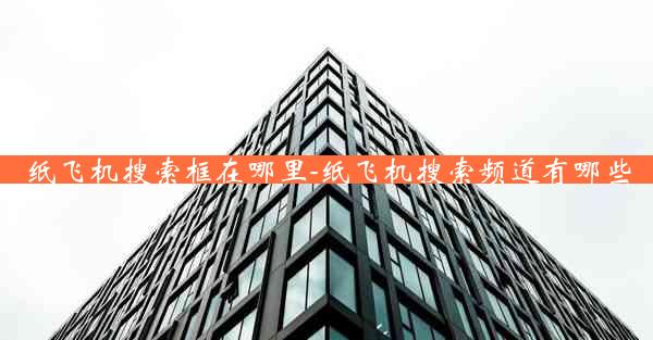 纸飞机搜索框在哪里-纸飞机搜索频道有哪些