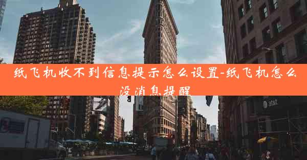 纸飞机收不到信息提示怎么设置-纸飞机怎么没消息提醒