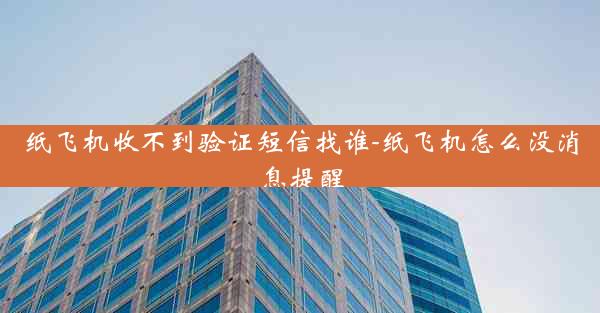 纸飞机收不到验证短信找谁-纸飞机怎么没消息提醒