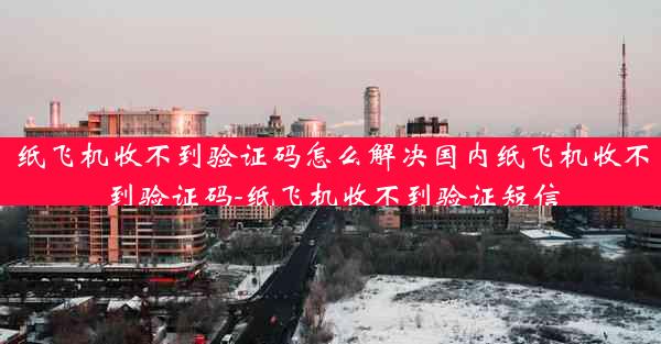 纸飞机收不到验证码怎么解决国内纸飞机收不到验证码-纸飞机收不到验证短信