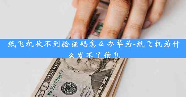 纸飞机收不到验证码怎么办华为-纸飞机为什么发不了信息