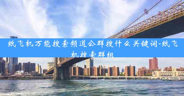 纸飞机万能搜索频道公群搜什么关键词-纸飞机搜索群组