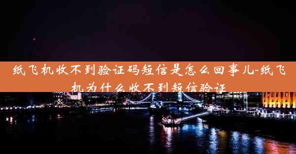 纸飞机收不到验证码短信是怎么回事儿-纸飞机为什么收不到短信验证
