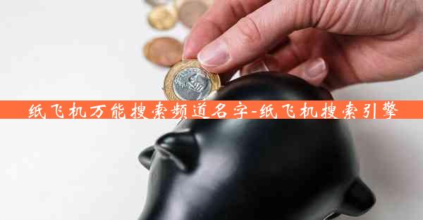 纸飞机万能搜索频道名字-纸飞机搜索引擎