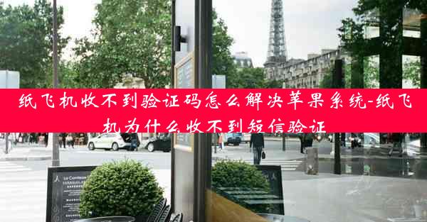 纸飞机收不到验证码怎么解决苹果系统-纸飞机为什么收不到短信验证