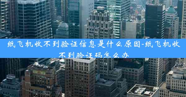 纸飞机收不到验证信息是什么原因-纸飞机收不到验证码怎么办