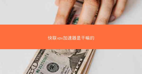 快联vpv加速器是干嘛的